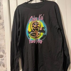 Cobra Kai Graphic Tee in Black